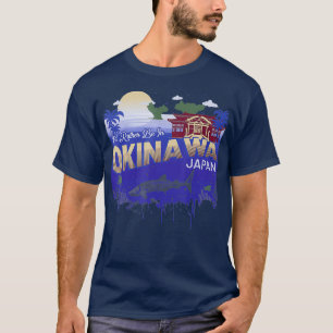 T-shirt Je préfère être dans Okinawa Japon Souvenir Vintag