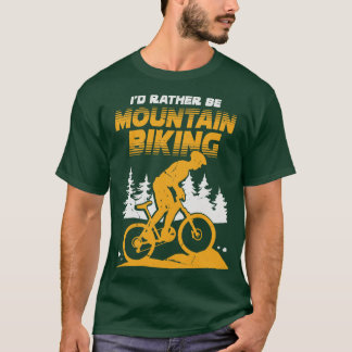 T-shirt Je Préfère Faire Du VTT