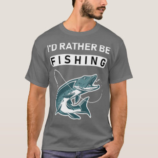 T-shirt Je préfère pêcher 1 1