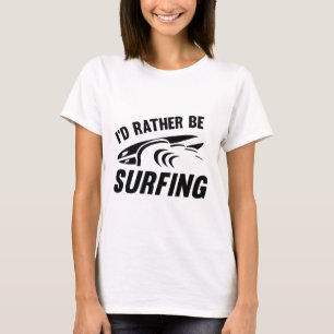 T-shirt Je préfère surfer