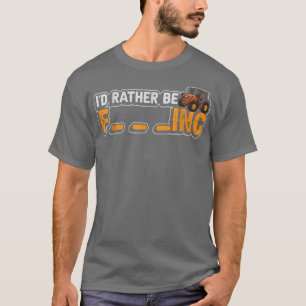 T-shirt je préférerais cultiver dans ma ferme un fermier a