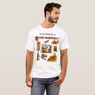 T-shirt Je préférerais être au musée