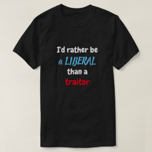 T-shirt Je préférerais être libéral