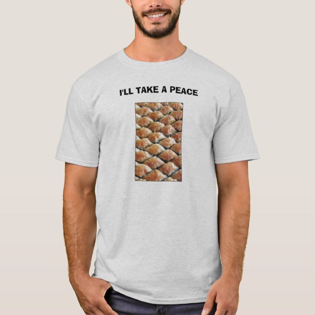 T-shirt Je PRENDRAI UNE PAIX (Devant)