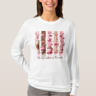 T-shirt "Je Prends Mon Café Sur Les Rochers" Amateur De Ca