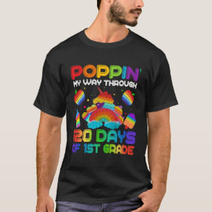 T-shirt Je Presse Mon Chemin À Travers 120 Jours De 1Ème A