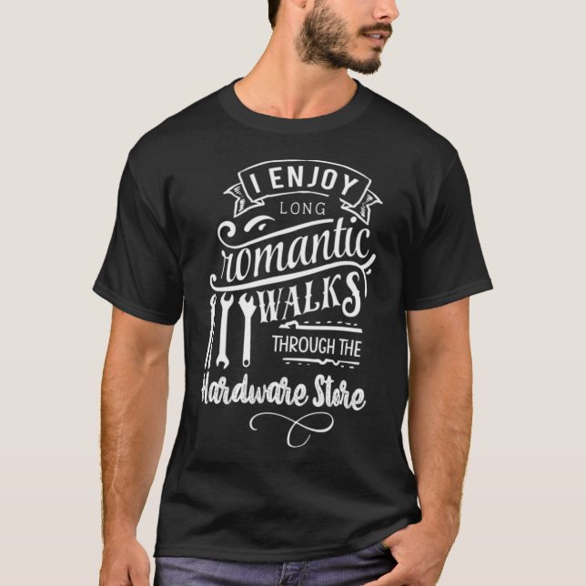 T-shirt Je Profite De Balades Romantiques À Travers Le Mag (Devant)