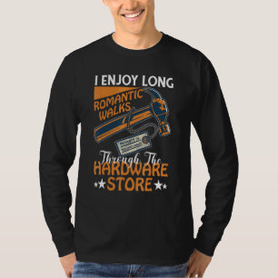 T-shirt Je Profite De Longues Promenades Romantiques À Tra