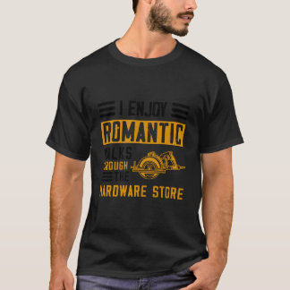 T-shirt Je profite de promenades érotiques à travers le ma