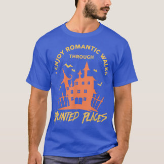 T-shirt Je Profite De Promenades Romatiques À Travers Des 