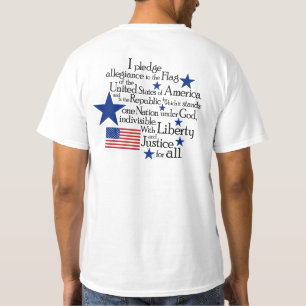 T-shirt Je promets l'allégeance au drapeau de l'Union