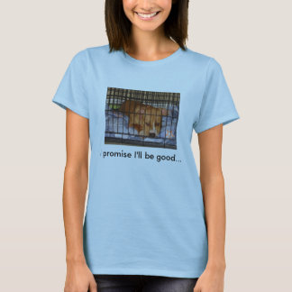 T-shirt Je promets que je serai bon