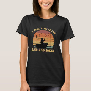 T-shirt Je Raconte Des Histoires De Poissons Et Des Blague