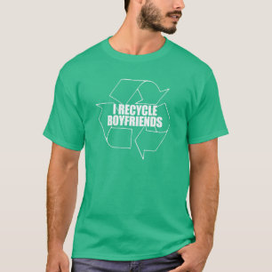 T-shirt Je recycle les petits amis