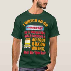 T-shirt Je Regarde Des Enfants Qui Crient Dans Un Miroir