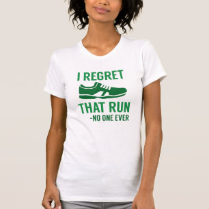 T-shirt Je regrette cette course