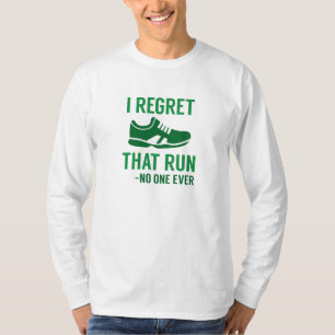 T-shirt Je regrette cette course