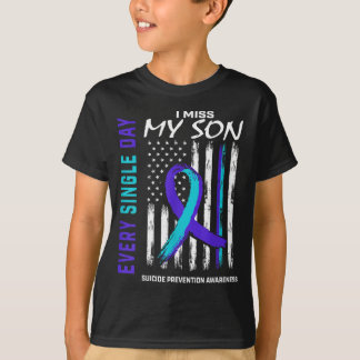 T-shirt Je regrette mon fils Sensibilisation Prévention Dr