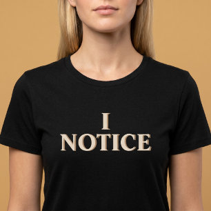 T-shirt Je REMARQUE Pensée Attentionnée