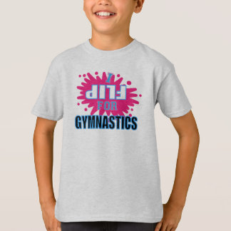 T-shirt Je renverse pour la chemise de gymnastique