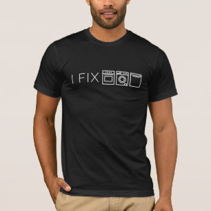 T-shirt 🛠️ je répare le four, le lave-vaisselle et l