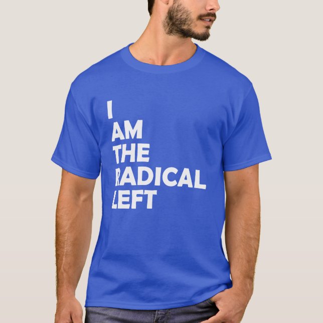 T-shirt Je reste radical (Devant)
