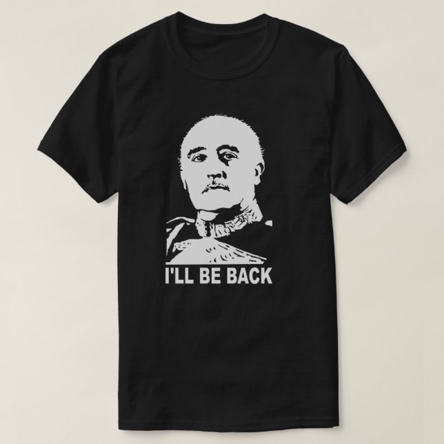 T-SHIRT JE REVIENDRAI (Design devant)
