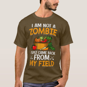 T-shirt Je Reviens De Field Fun Farming Farmer Tract