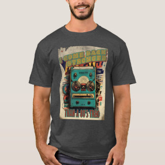 T-shirt Je reviens plus fort qu'une musique vintage tendan