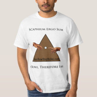 T-shirt Je roule, par conséquent je suis chemise de valeur