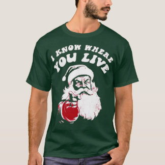 T-shirt Je Sais Où Vous Vivez