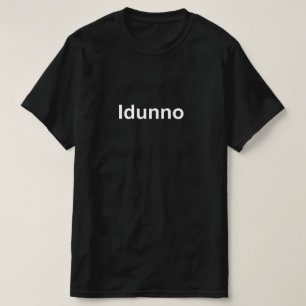 T-shirt Je sais pas
