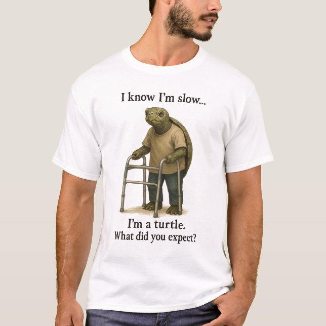 T-shirt Je sais personnellement que les marcheurs ne sont  (Devant)