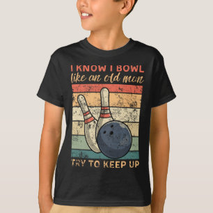 T-shirt Je Sais Que J'Ai Un Bol Comme Un Vieux Homme Essai