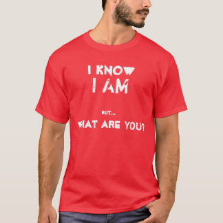 T-shirt Je sais que je suis…