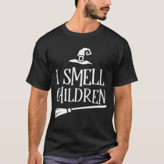 T-shirt Je Sens Enfants Halloween Drôle Costume sorcières