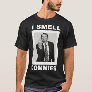 T-shirt Je Sens Les Commies Drôle Ronald Regan 
