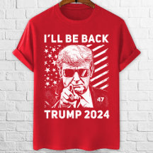 Je serai de retour Trump 2024 pro trump
