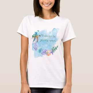 T-shirt Je serai toujours ta mer - tee-shirt maman