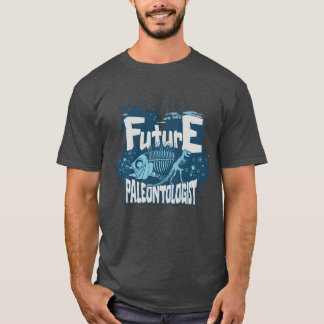 T-shirt Je serai un rétro Paléontologue