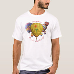 T-shirt Je serais plutôt air chaud montant en ballon ! ! !