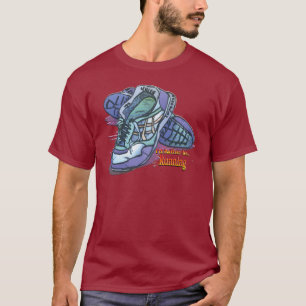T-shirt Je serais plutôt les baskets courants de _