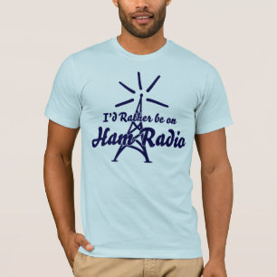 T-shirt Je serais plutôt sur le radio-amateur