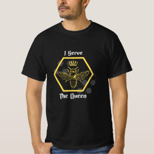 T-shirt Je sert la reine - apiculteur
