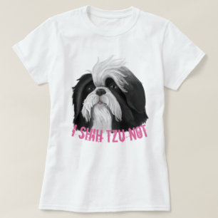 T-shirt Je Shih Tzu Non