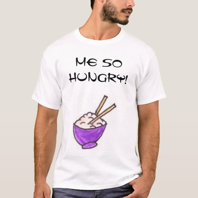 T-SHIRT JE SI AFFAMÉ ! (Devant)