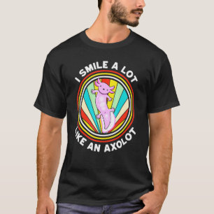 T-shirt Je souris beaucoup comme un poisson marcheur repti