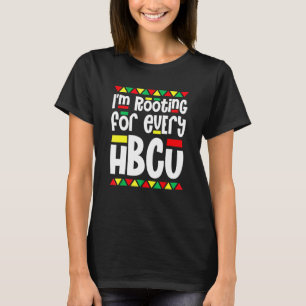 T-shirt Je soutiens chaque HBCU Black Pride African Pri