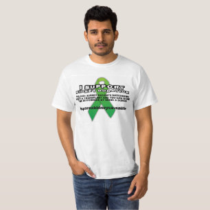 T-shirt Je soutiens la donation de rein