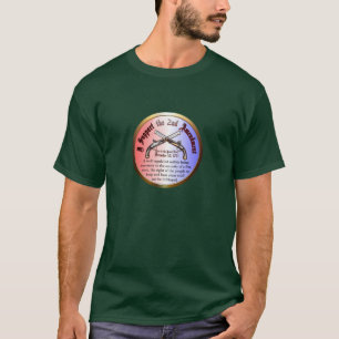 T-shirt Je soutiens le 2ème amendement